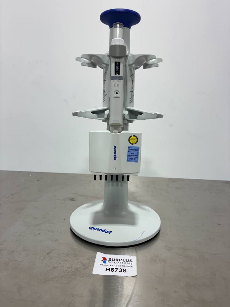 Image of Eppendorf Research plus pipette 8 Channel